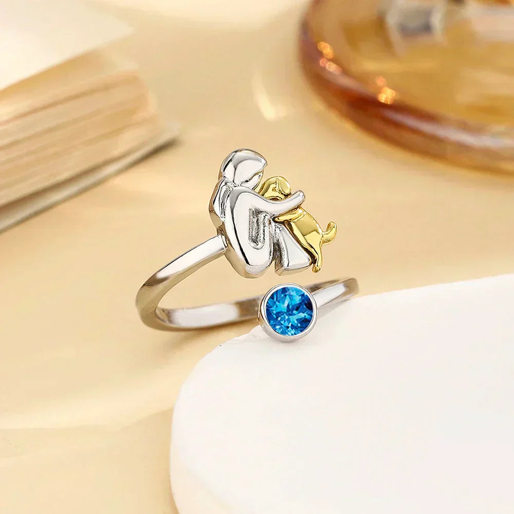 ForeverHug – Ring with Dog Symbol