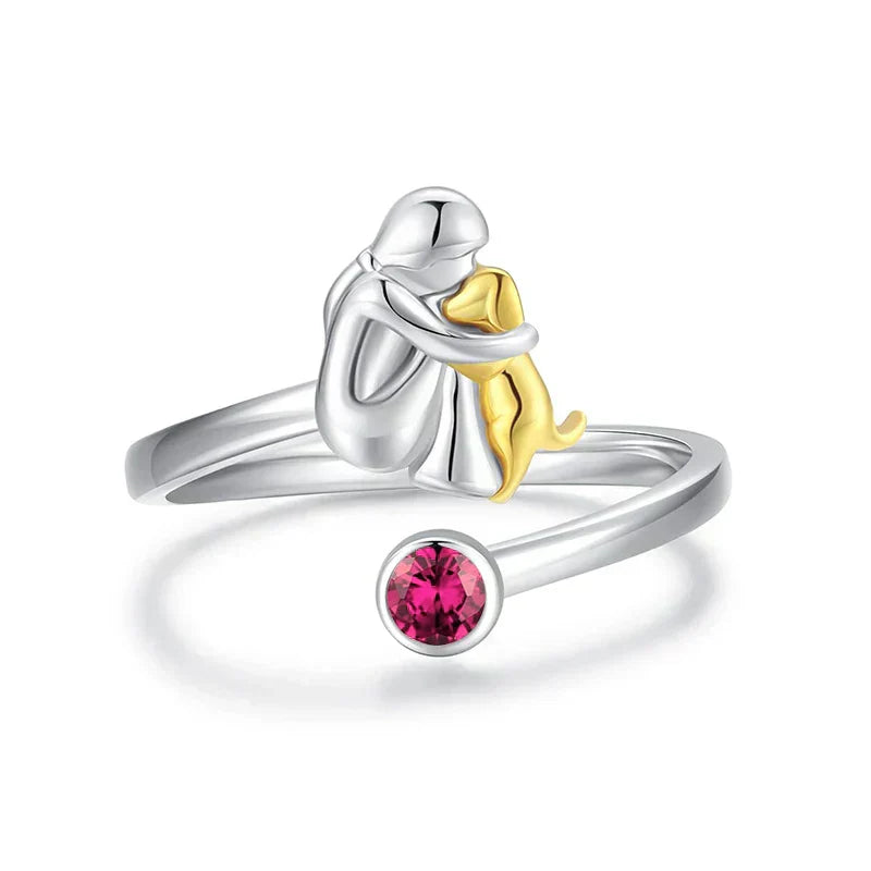 ForeverHug – Ring with Dog Symbol